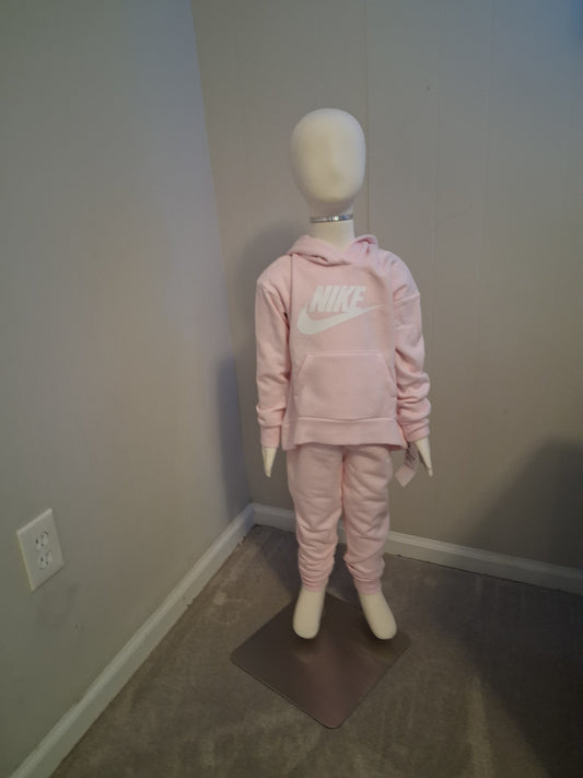 NIKE kids hooded sweatsuit size 5 small