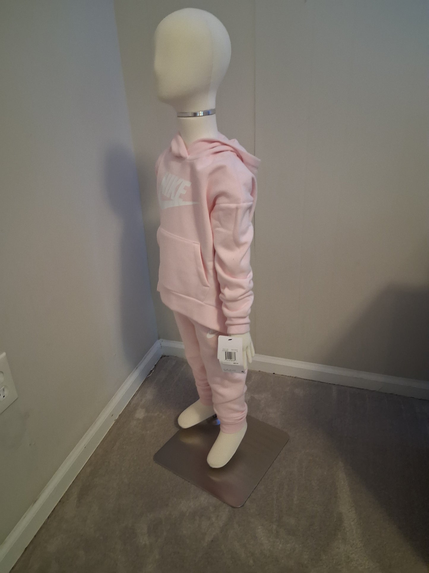 NIKE kids hooded sweatsuit size 5 small